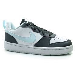 Tênis Infantil Nike Court Borough do 34 ao 37 Branco HQ3258-060