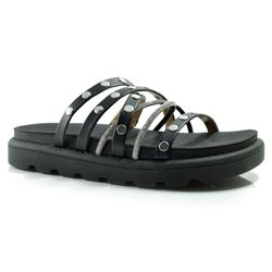 Sandália Flat Feminina Vizzano Preto 6510.112.27850