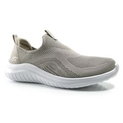Tênis Feminino Skechers Ultra Flex Bege 896286