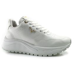 Tênis Casual Feminino Via Marte Branco 136-002-05