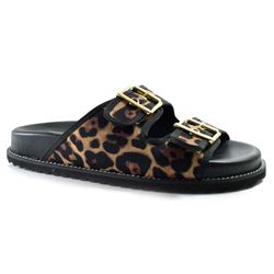 Sandáia Flat de Onça Feminina Suzzara Onça 1250-282