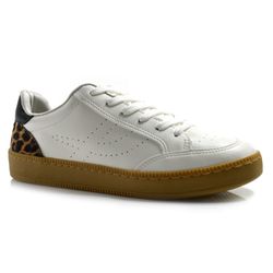 Tênis Casual Feminino Via Marte Branco 213-001-02