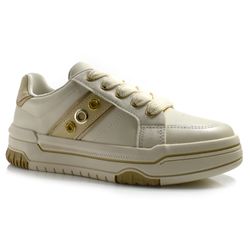 Tênis Casual Feminino Ramarim Bege 2594101