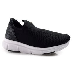 Tênis Casual Feminino Comfortflex Preto 2590302