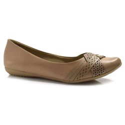 Sapatilha de Couro Feminina Bottero Marrom 353325