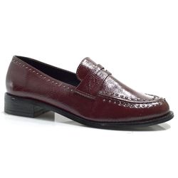Mocassim Feminino Suzzara Bordô 4395-11081
