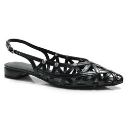 Sapatilha Slingback Feminina Cazzualen Preto 5254.11233