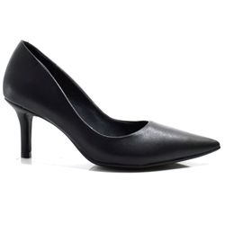 Scarpin Feminino Cazzualen Preto T7029-145