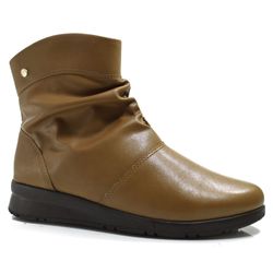 Ankle Boots Feminino Comfortflex Marrom 2592301