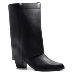 Bota de Lapela Feminina Via Marte Preto 257-002-01