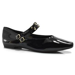 Sapatilha Mary Jane  Feminina Sua Cia Preto 8222.15919