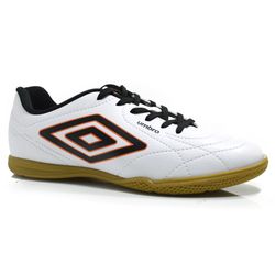 Chuteira de Futsal Umbro Class Branco U01FB00317