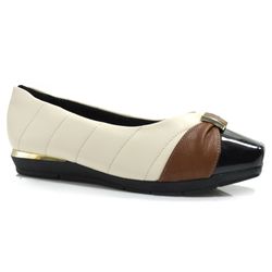 Sapatilha Feminina Piccadilly Off White 147320