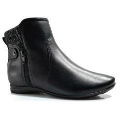 Ankle Boots Feminino Comfortflex Preto 2591301
