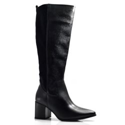 Bota Montaria de Couro Suzzara Preto 78530