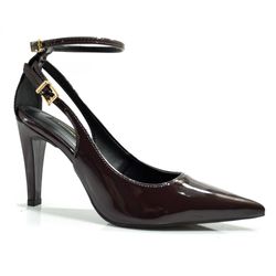 Scarpin de Salto Feminino Via Marte Marrom 221-004-01