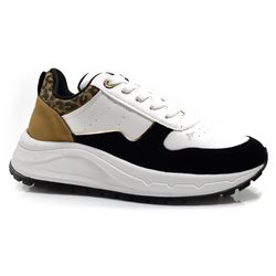 Tênis Casual Feminino Via Marte Branco 136-008-01