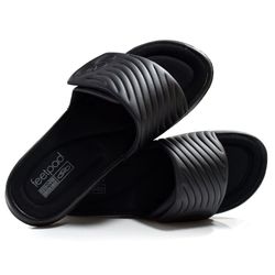 Chinelo Slide Unissex Olympikus Melbourne 2 Preto 376