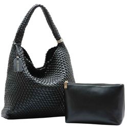 Bolsa com Necessaire Feminina Chenson Preto 3485002