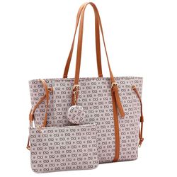 Bolsa com Necessaire Chenson Bege 3485079