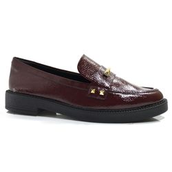 Mocassim Feminino Ramarim Bordô 2511102
