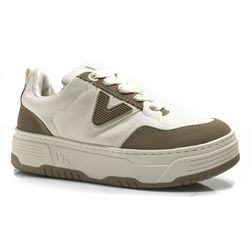 Tênis Casual Feminino Via Marte Creme 225-001-04