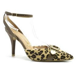 Scarpin Slingback de OnçaFeminino Vizzano Onça 1184.1707.29527