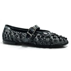 Sapatilha Mary Jane Feminina Suzzara Preto 4366-11052 VZ