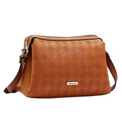 Bolsa Transversal Feminina Chenson Marrom 3484960