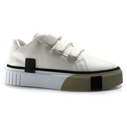 Tênis Casual Feminino Cazzualen Branco 005.0023