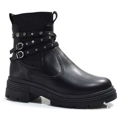 Coturno Infantil Pink Cats Preto V5031