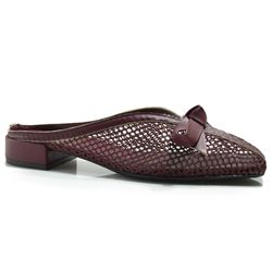 Mule Feminino Suzzara Bordô 4417-11290