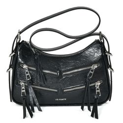 Bolsa de Ombro Feminina Via Marte Preto B1-204-01
