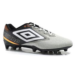 Chuteira de Campo Infantil Umbro Techno II Cinza U07FB00343