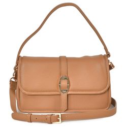 Bolsa de Ombro Feminina Via Marte Marrom B1-212-01