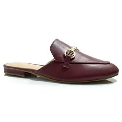 Mule Feminino Cazzualen Bordô 62001