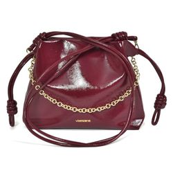 Bolsa Saco Feminina Via Marte Bordô B2-617-01