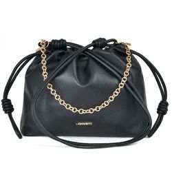 Bolsa Saco Feminina Via Marte Preto B2-617-01