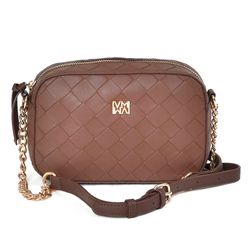 Bolsa Transversal Feminina Via Marte Marrom B2-615-01