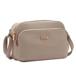 Bolsa Transversal Feminina Chenson Bege 3484925