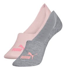 Kit de Meia Invisível Feminina Puma Rosa 4715.001