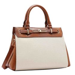 Bolsa de Mão Feminina Chenson Marrom 3485072