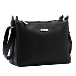 Bolsa Transversal Feminina Chenson Preto 3484924