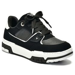 Tênis Casual Feminino Via Marte Preto 218-006-04