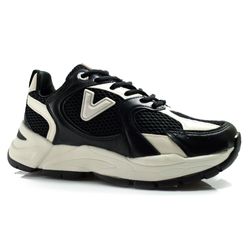 Tênis Casual Feminino Via Marte Preto 140-010-03