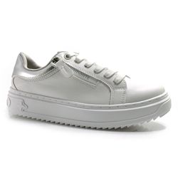 Tênis Casual Feminino Via Marte Branco 206-001-01
