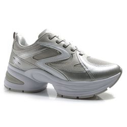 Tênis Casual Feminino Ramarim Prata 2581102
