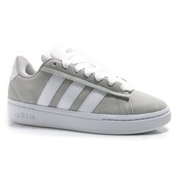 Tênis Unissex Adidas Grand Court Cinza JH7234