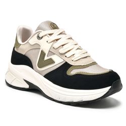 Tênis Casual Feminino Via Marte Bege 240-005-01
