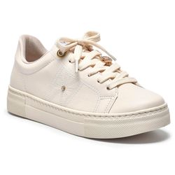 Tênis Casual Feminino Via Marte Creme 138-005-04